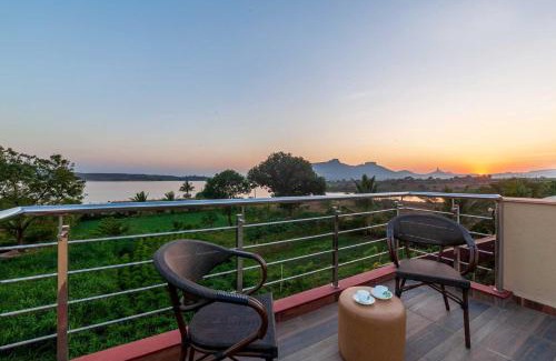 Nashik Villa | Luna Villa by StayVista - Lakeside charm with Terrace, Lush lawn & Modern decor