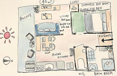 Ota Apartment | LUNASTAY Tokyo