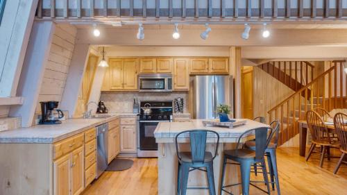 Carnelian Bay House | Lundy Bearden Serene Tahoe Retreat with Deck Fireplace and Forest Views