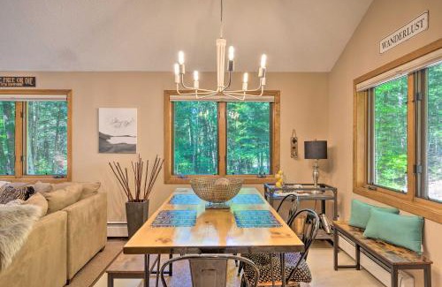 North Conway House | Lush, Woodsy Cabin Less Than 2 Mi to Cranmore Resort!