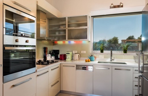Platanias Villa | Lux Villa★SPA & Tennis★Jacuzzi & Indoor Pool★BBQ & Gym