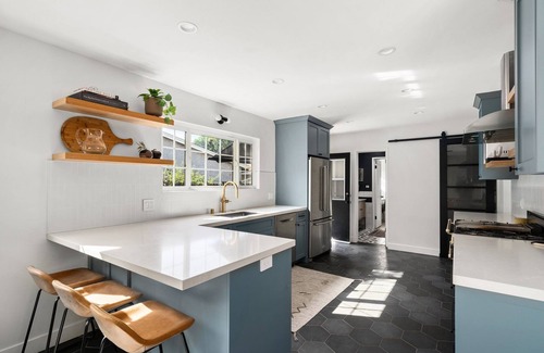 Reseda House | Lux. Villa W/Fenced Pool, Fire Pit, EV Charger!