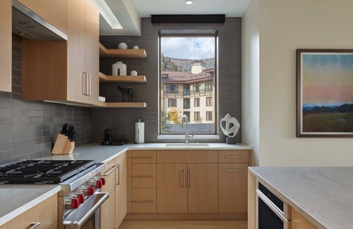 Snowmass Village Condo | Luxe 2 Bedroom Ski In, Ski Out Residence in Snowmass Base Village