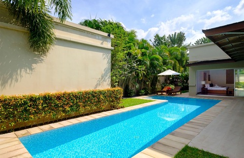 Cherngtalay Villa | Luxe 2br Pool Villa walk to Bangtao Beach
