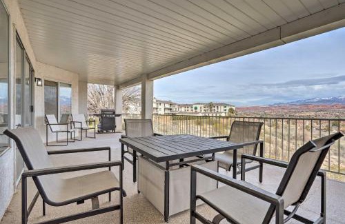 St. George Apartment | Luxe Family Condo with Mtn View and Resort Perks!