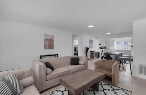 Driftwood House | Luxe Getaway: Poolside Paradise with Game Room