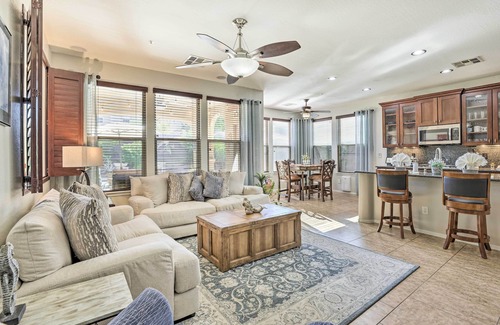 Estrella Mountain Ranch House | Luxe Goodyear Home w/Serene Backyard & Game Room