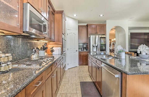 Estrella Mountain Ranch House | Luxe Goodyear Home w/Serene Backyard & Game Room