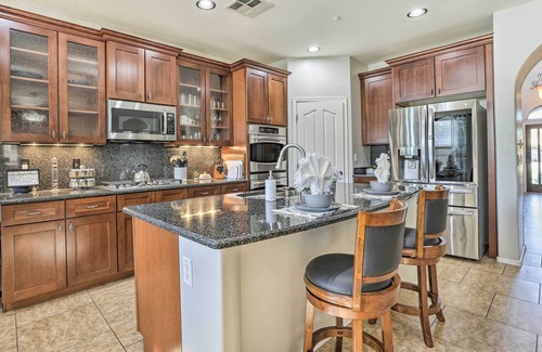 Estrella Mountain Ranch House | Luxe Goodyear Home w/Serene Backyard & Game Room