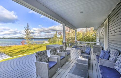 Maple City House | Luxe Lakefront Escape with 4 Kayaks, Hot Tub, Beach!