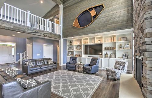 Maple City House | Luxe Lakefront Escape with 4 Kayaks, Hot Tub, Beach!