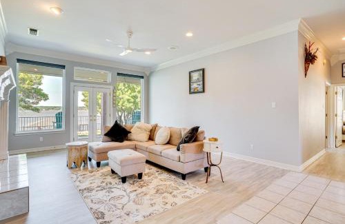 Granbury House | Luxe Lakefront Home with Hot Tub, Dock and Fire Pit