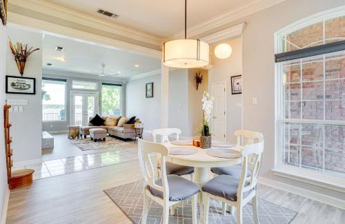 Granbury House | Luxe Lakefront Home with Hot Tub, Dock and Fire Pit