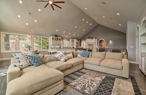 West Branch House | Luxe Waterfront Home with Private Lake Access!