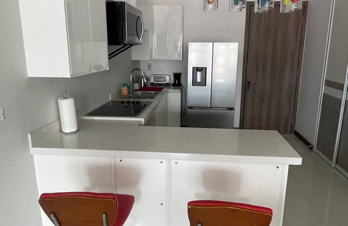 Eden Gardens Apartment | Luxurious 1-bedroom apartment in amazing Kingston with WiFi, AC, rooftop pool.