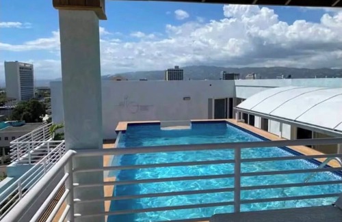 Eden Gardens Apartment | Luxurious 1-bedroom apartment in amazing Kingston with WiFi, AC, rooftop pool.