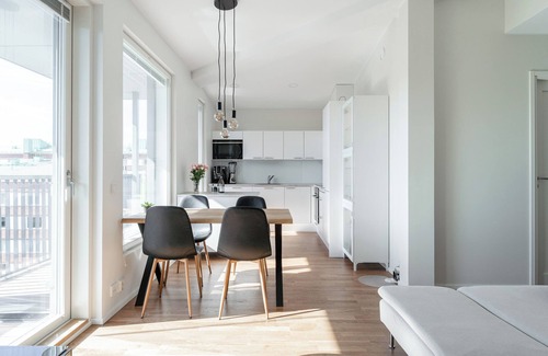 Tampere Apartment | Luxurious 1BR Penthouse with Balcony