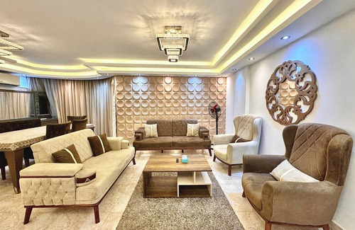 Nasr City Apartment | Luxurious 3-bedroom apartment in terrific Nasr City with AC, WiFi