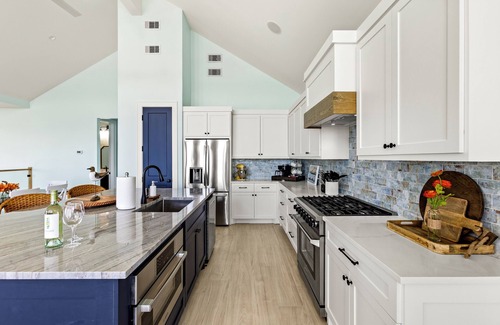 Crystal Beach House | Luxurious Beachfront Escape w/Private Pool, Hot Tub & Elevator