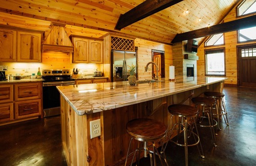 Hochatown Cabin | Luxurious Cabin W/large Game Room,playground,jacuzzi! On 1 acre!