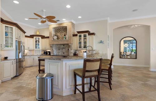 Marco Island House | Luxurious Coastal Escape: Spacious Comfort Awaits