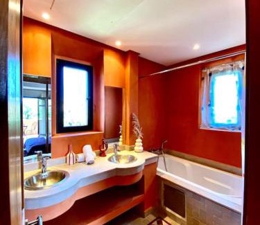 Tameslouht Villa | Luxurious & Comfy Golf Gem Pool Pergola View
