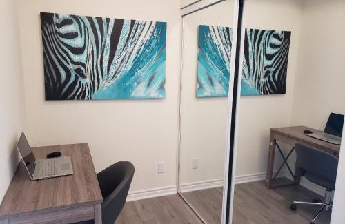Brampton Apartment | Luxurious Condo Apartment 2BRs-1BAs-1Office with free parking