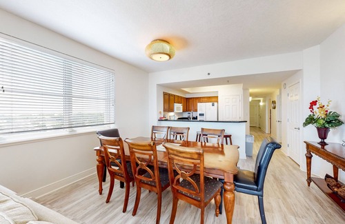 Miramar Beach Condo | Luxurious Gulf view home w/a private balcony, shared pool, & on-site golf