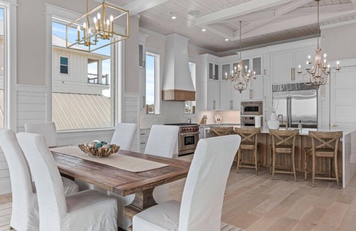 Laguna Beach House | Luxurious home, endless gulf views, heated poolspa, with outdoor bar and grill.