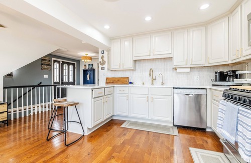 Cedar Lake House | Luxurious Lake House w/Amazing Outdoor Space! Steps From a Private LakeFront!