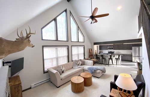 Long Pond House | Luxurious Lakefront Retreat Ideally Located for Winter and Summer Fun