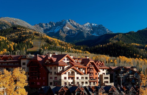 Mountain Village Resort | Luxurious Mountain View Suite w/Gas Fireplace, Private Balcony, & Full Kitchen