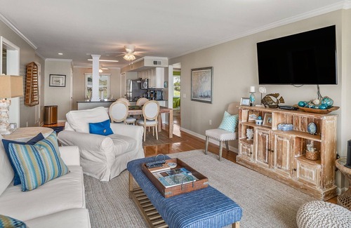 Saint Helena Island Condo | Luxurious Ocean front, 3 bedroom, elevator, private pool, amenity cards avail.