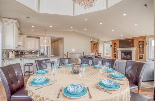 Lincoln Beach House | Luxurious Oceanfront Home w/Private Beach Access, Hot Tub, Sauna and MORE!