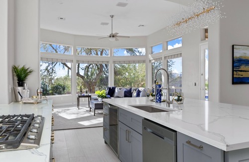 McDowell Mountain Ranch House | Luxurious Scottsdale rental w/heated pool and city views