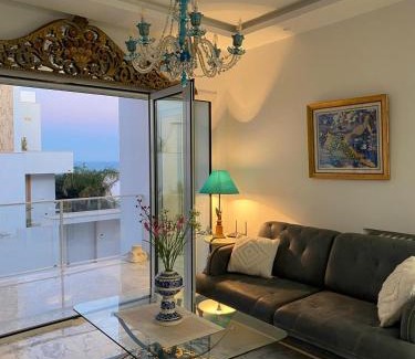 La Marsa Apartment | Luxurious Sea View with Private Beach in Gammarth, Marsa