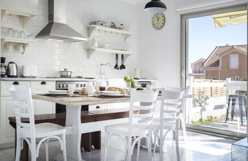 Eleios-Pronnoi Villa | Luxurious Skala pool cottage with private pool close to shops & beach