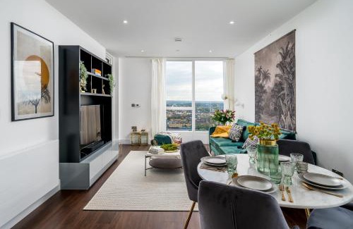 Canary Wharf Apartment | Luxurious Spacious 2Bed Suites Skyline River Views by Canary Wharf