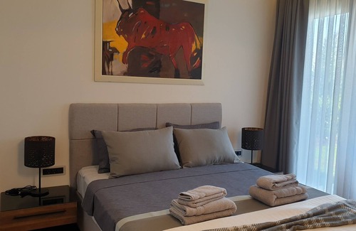 Bodrum City Center Apartment | Luxurious suites with a beautiful view 5 min from the beach.