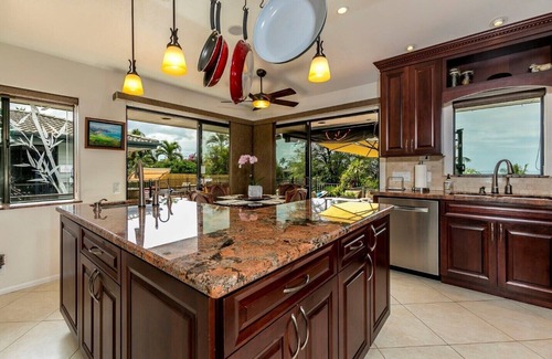 Wailea House | Luxurious Tropical Home with Heated Pool, 5min to Wailea Beach, Mini Split ACs!