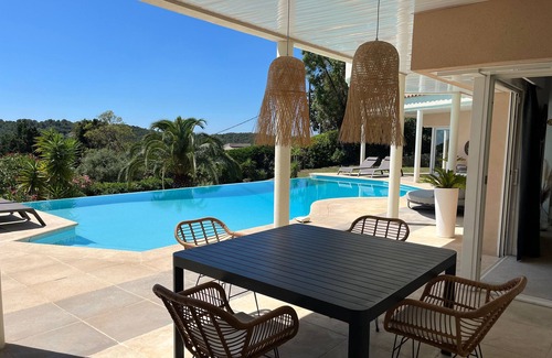 La Grand-Chile Villa | LUXURIOUS VILLA A/C. GORGEOUS SEA & GREENERY VIEW . HUGE POOL. NOT OVERLOOKED