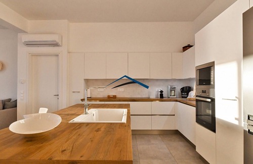 Kea Villa | Luxurious villa with a large pool and fantastic sea and sunset view. Sleeps 14.