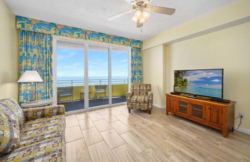 Brush - Stewarts House | Luxury 14th Floor 1 BR Condo Direct Oceanfront Wyndham Ocean Walk Resort Daytona Beach | 1410