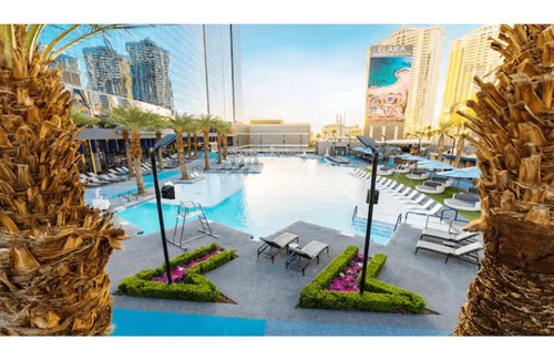 Las Vegas Resort | Luxury 1BR Elara Suite Vegas Strip Next to Arenas, Stadiums & Miracle Mile Shops