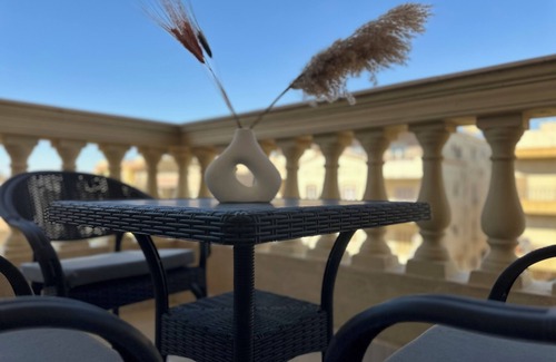 Zawiyya Al-Hamra Apartment | Luxury 2-bedroom apartment in fabulous NEW Cairo with WiFi, AC -BC Residence