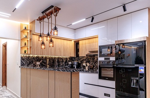 Nasr City Apartment | Luxury 2-Bedroom Apartment with AC & City View - Near City Stars, Cairo