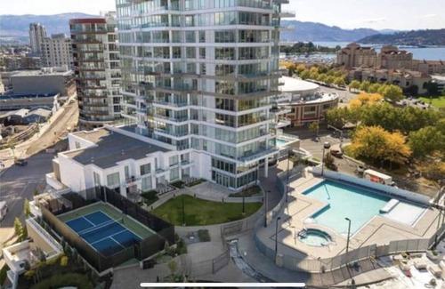 Cultural District Condo | Luxury 2 bedroom, 2 bath condo. Pool, steam room & gym.