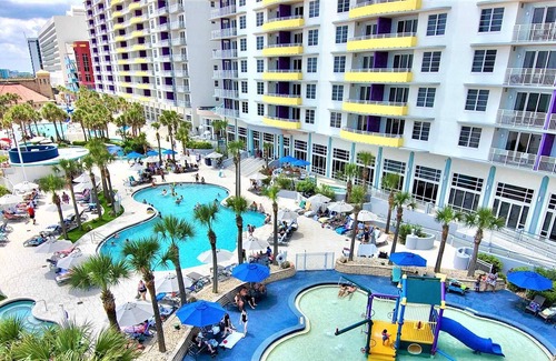 Brush - Stewarts Condo | Luxury 23rd Floor 2 BR Condo Oceanfront Wyndham Ocean Walk Resort Daytona Beach | 2330
