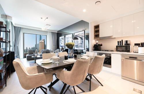 Za'abeel 2 Apartment | Luxury 2BR Burj Khalifa View Dubai Mall