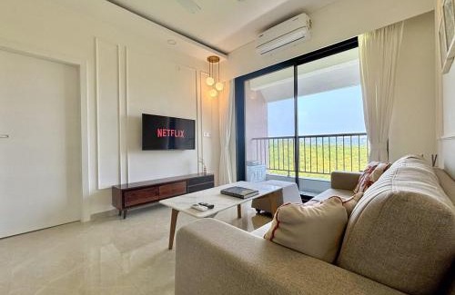 Candolim Apartment | Luxury 2BR Mangrove 2 Pool Wifi A-412